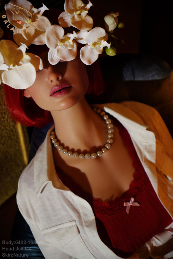 163cm/5ft4 E-cup Real Skin Texture Silicone Sex Doll – JS044 Nature