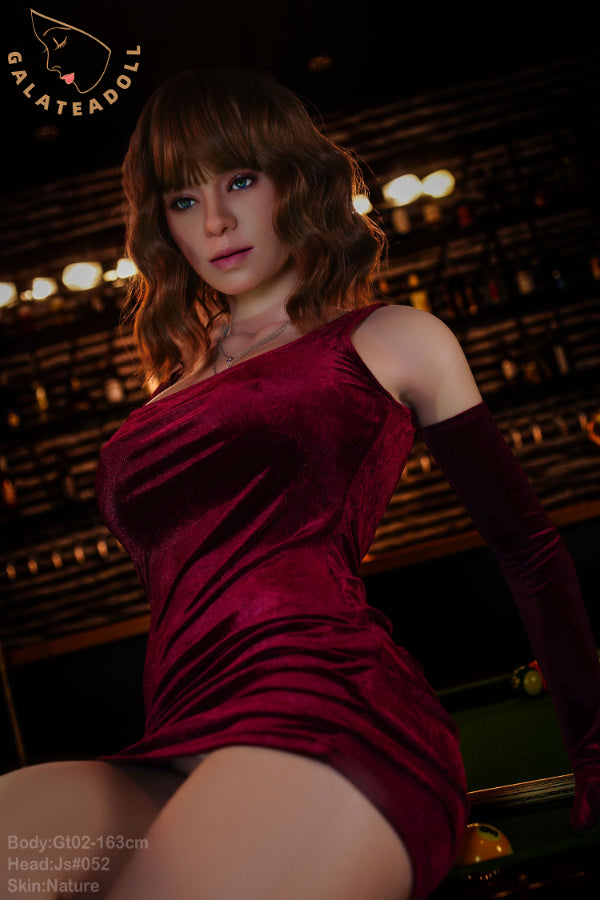 163cm/5ft4 E-cup Real Skin Texture Silicone Sex Doll – JS052