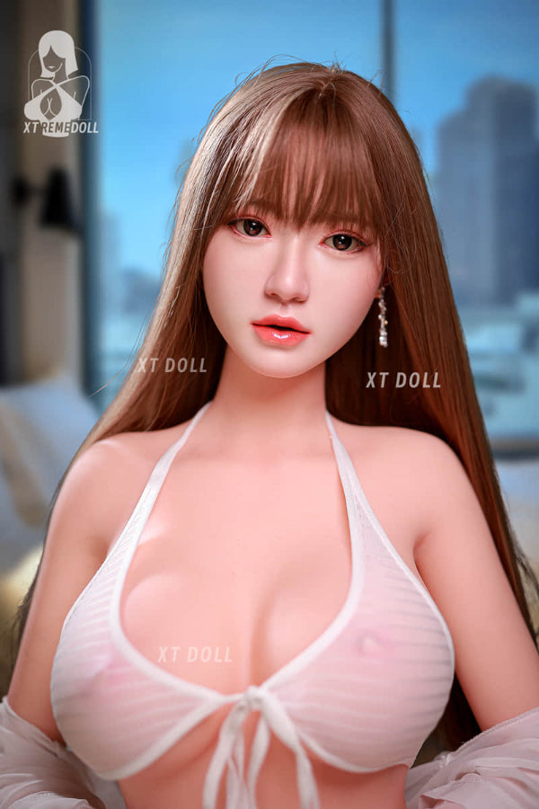 158cm/5ft2 F-cup Japanese Silicone Head Sex Doll - Eva