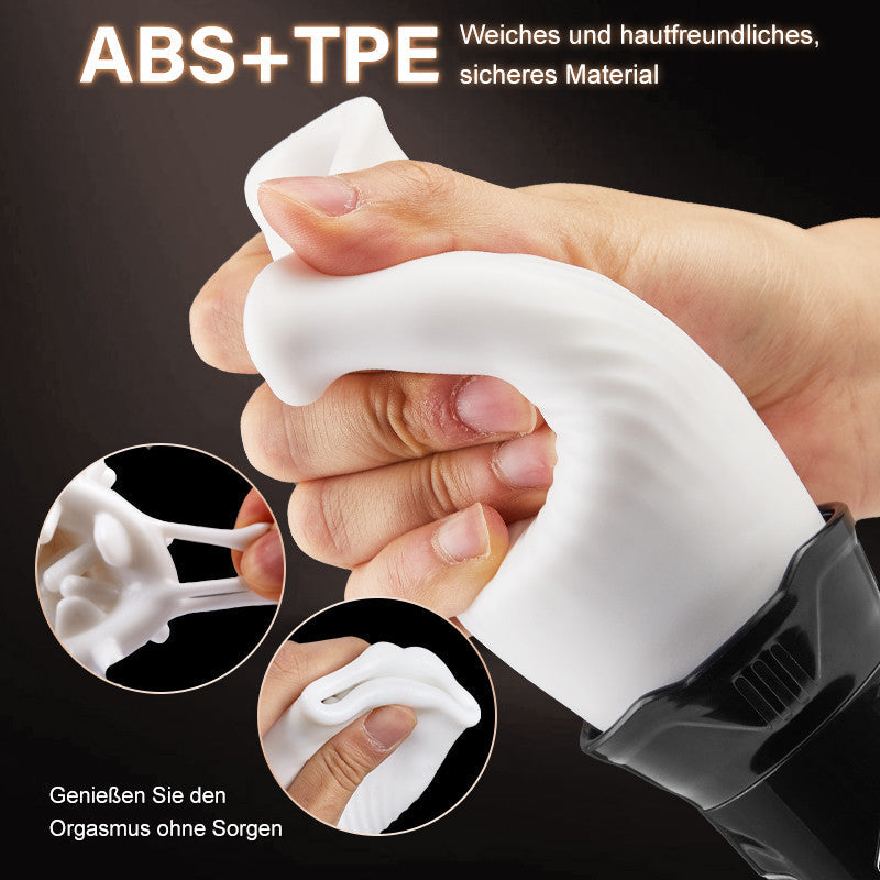 TORNADO 10 Vibration 5 Rotation 2 IN 1 Oralsex Cup Masturbator