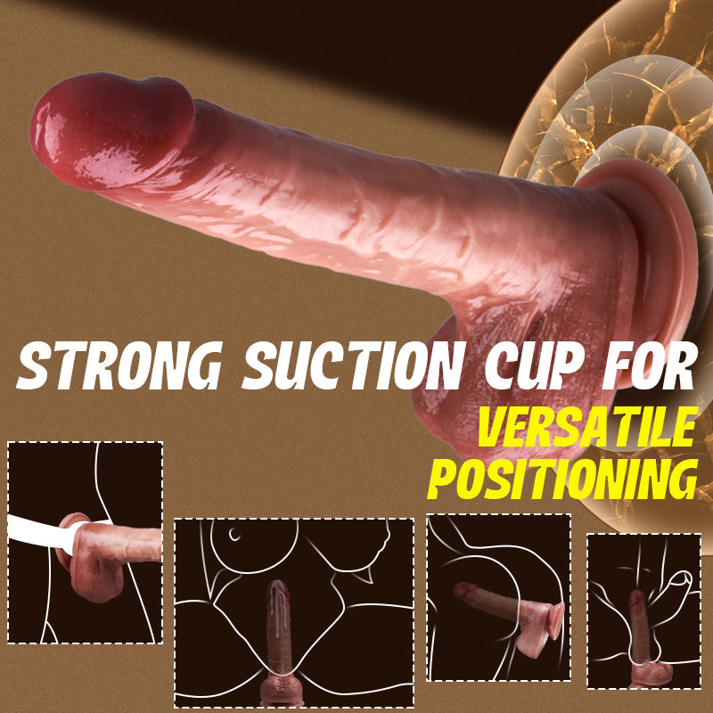Acmejoy - UniFlex 8 Thrusting Heating G & P-spot Fun Dildo 7.87 in
