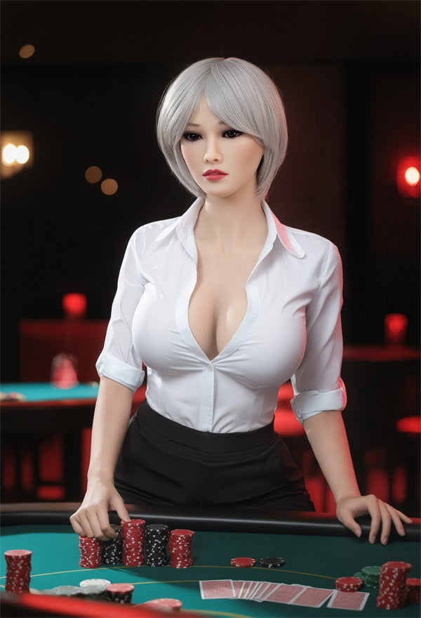 US In Stock - 159cm/5ft3 Chubby Sex Doll #185