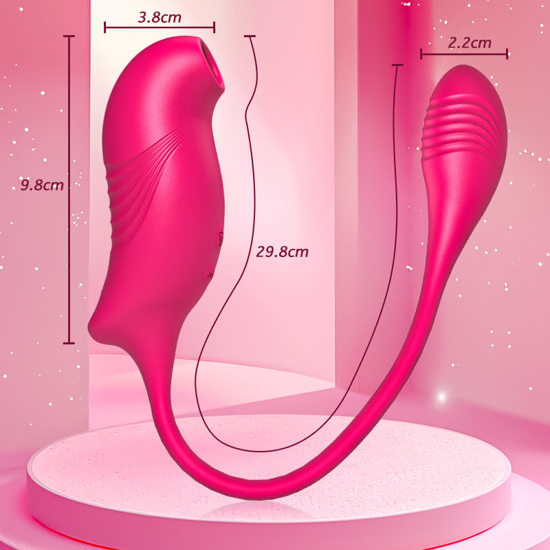10 Saugen 10 Vibration 2 IN 1 Vibrator