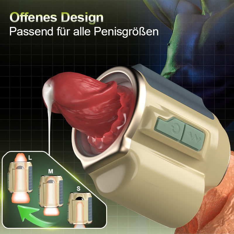 Acmejoy Stroker mit 7 Rotationsvibrationen & offenem Ende