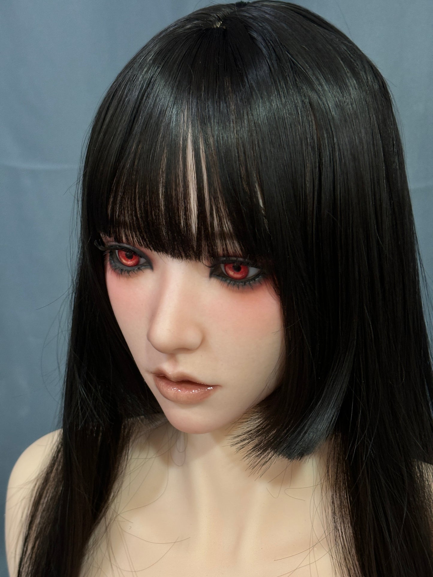 EU In Stock - 164cm/5ft5 H-Cup Silicone Head Chinese Sex Doll SG6 Natural