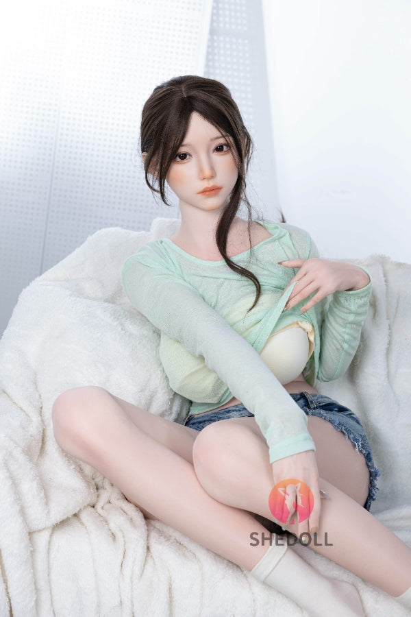 168cm/5ft8 D-cup Silicone Head Sex Doll - Chuyue2.0