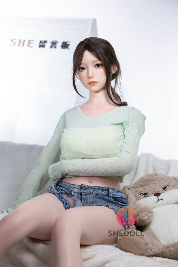 168cm/5ft8 D-cup Silicone Head Sex Doll - Chuyue2.0