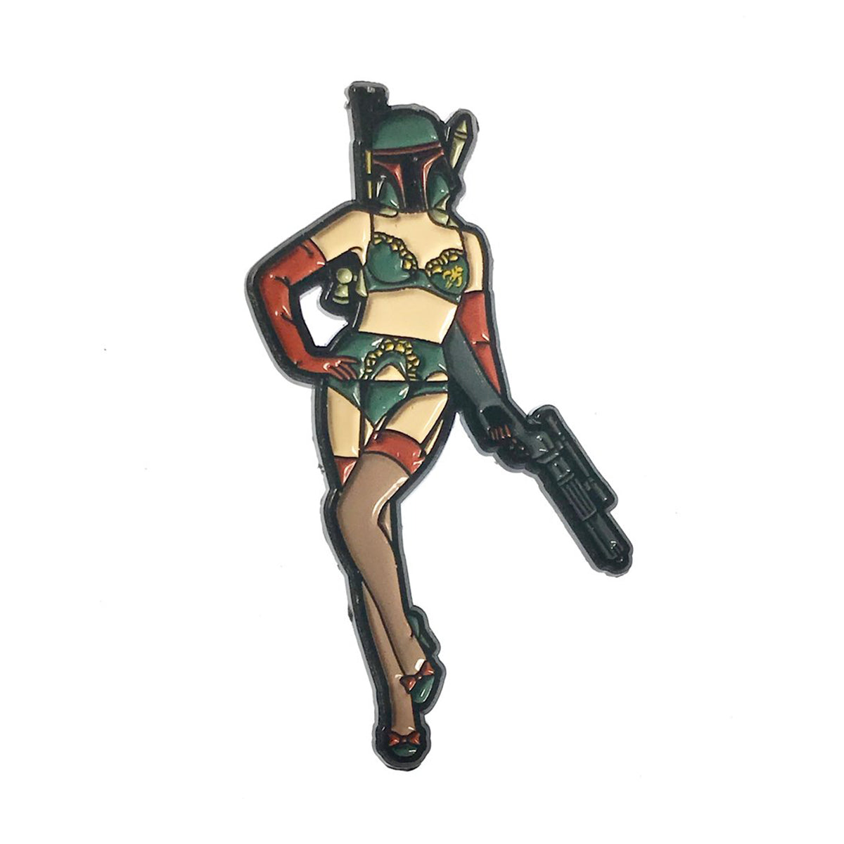 Miss Fett Button