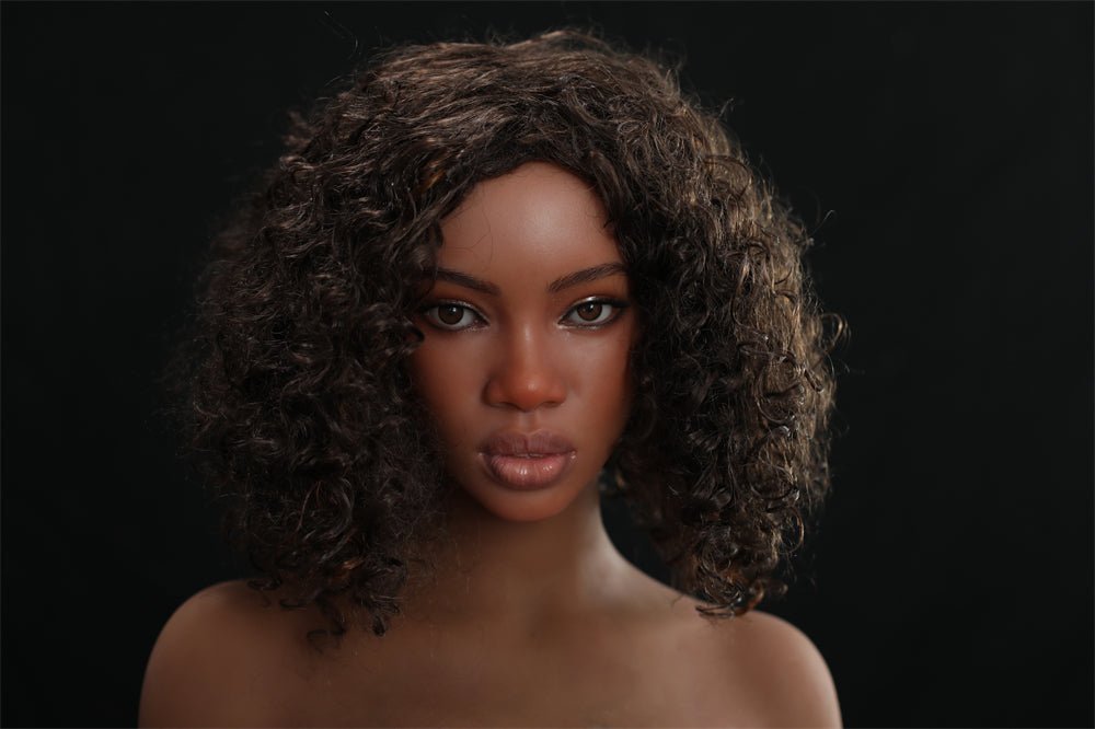 164cm/5ft5 G-Cup Latina Dark Tanned Beautiful Sex Doll with #S33 Head