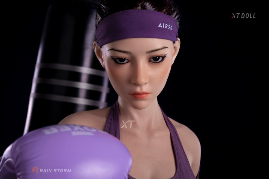 163cm/5ft4 F-cup Full Silicone Sporty Sex Doll - Angel