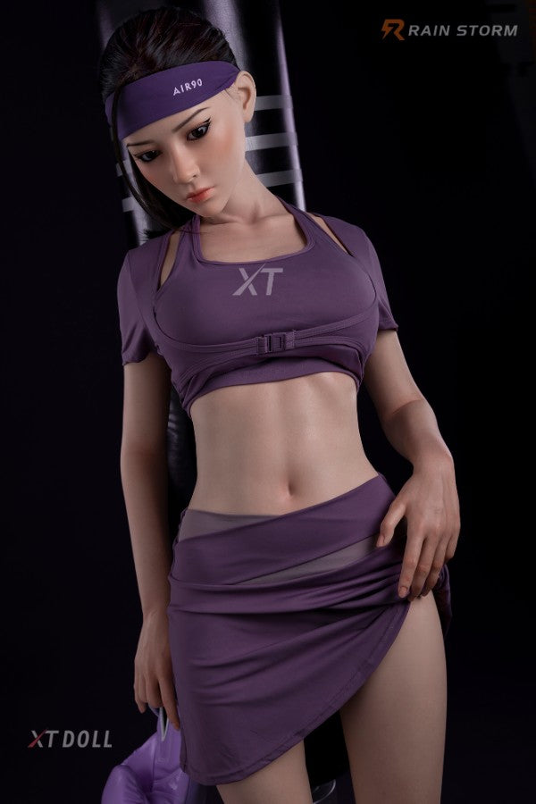 163cm/5ft4 F-cup Full Silicone Sporty Sex Doll - Angel