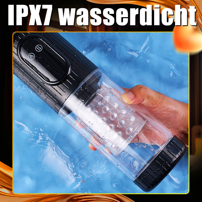 Aisia 4 Saug 5 Stoßmodi rotierender 3-in-1-Oralsex-Stroker