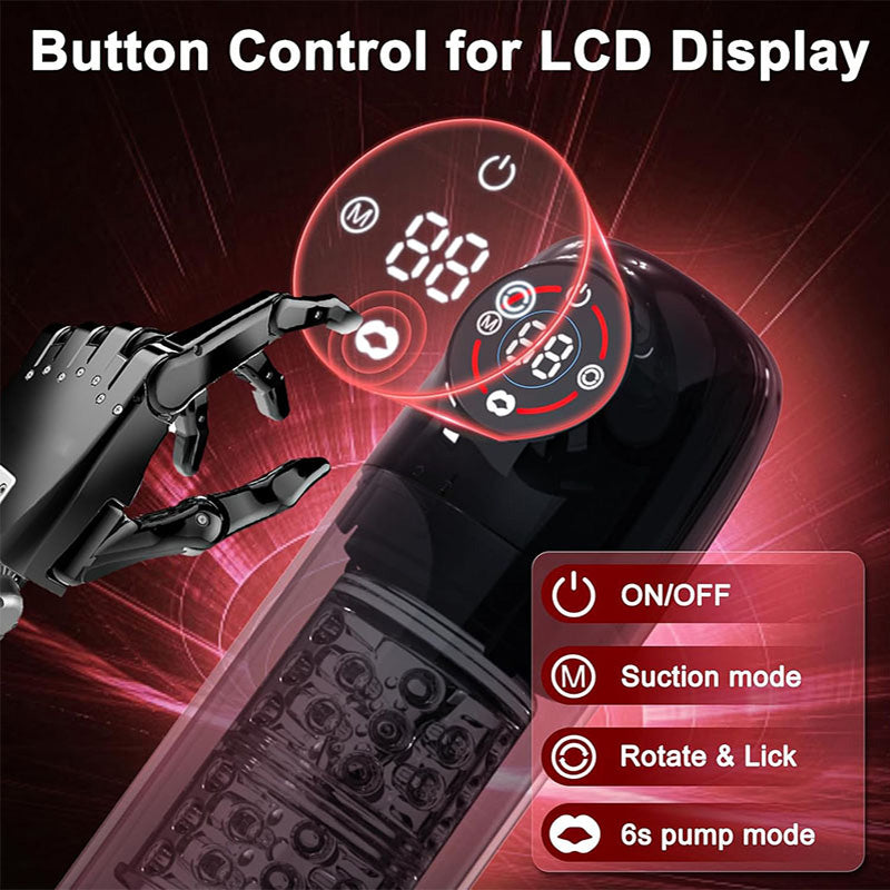 Poseidon - 7 Sucking Rotating Licking Male Stroker Bath Masturbator