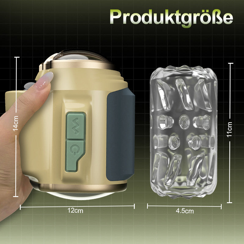 Acmejoy Stroker mit 7 Rotationsvibrationen & offenem Ende