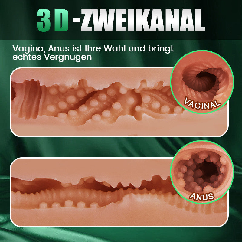 Leonie-Tropfenförmige Brüste und Sanduhrfigur-Sexpuppe