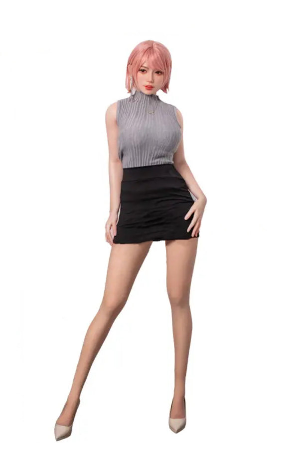 160cm/5ft3 D-cup Silicone Head Sex Doll - A55 Nan