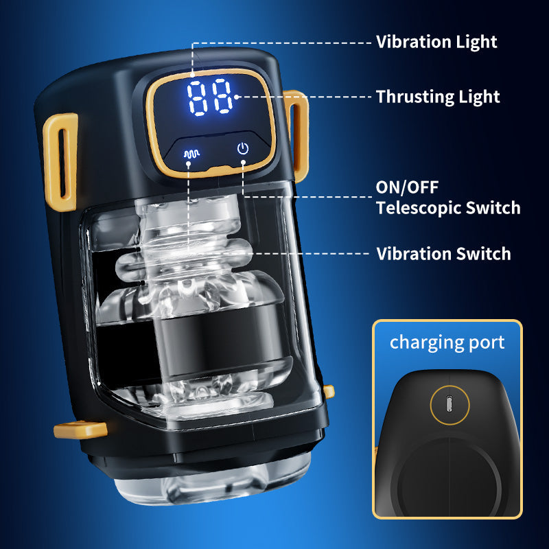 ThrustMate Pro Acmejoy - Wearable Male Masturbation Cup Thrusting 300 Thrusts/Min Stroker