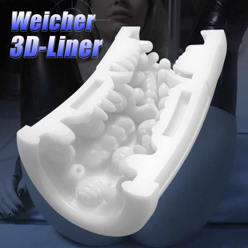 William - Durchs Loch Vibrieren Streicheln Männliche Masturbation Cup