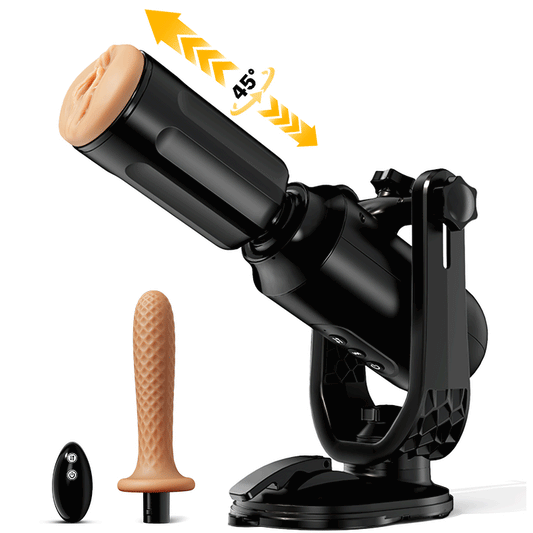 ThrustMax Hands-Free Use Fully Automatic Masturbation Cup (with stand)