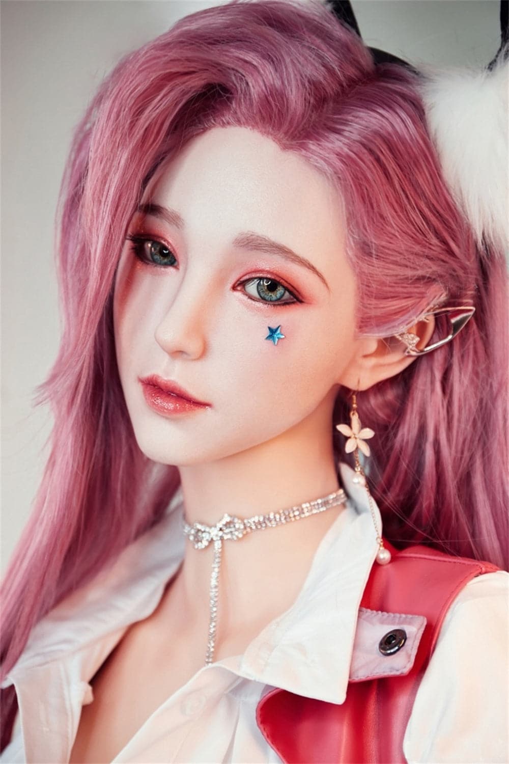 171cm/5ft7 D-cup Korean Silicone Head Sex Doll – Saner