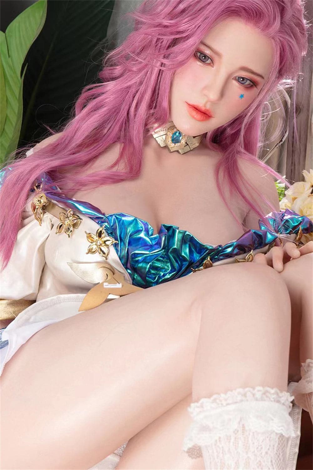 US In Stock - 171cm/5ft7 D-cup Korean Cosplay Silicone Sex Doll – Saner