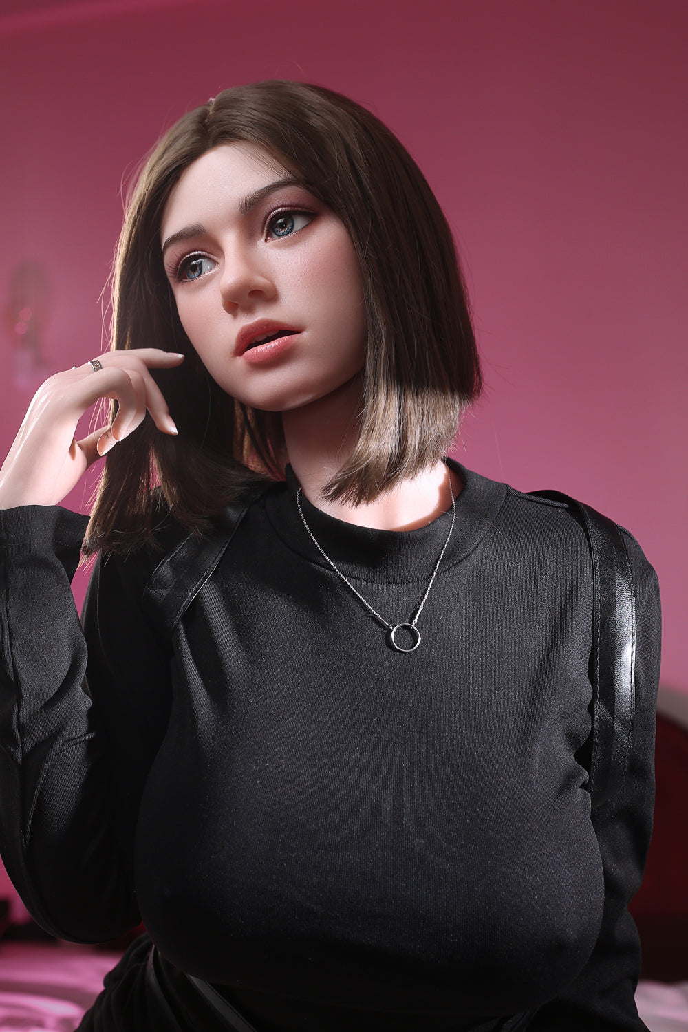 EU In Stock - 170cm/5ft7 D-cup ROS Silicone Head Sex Doll - M12