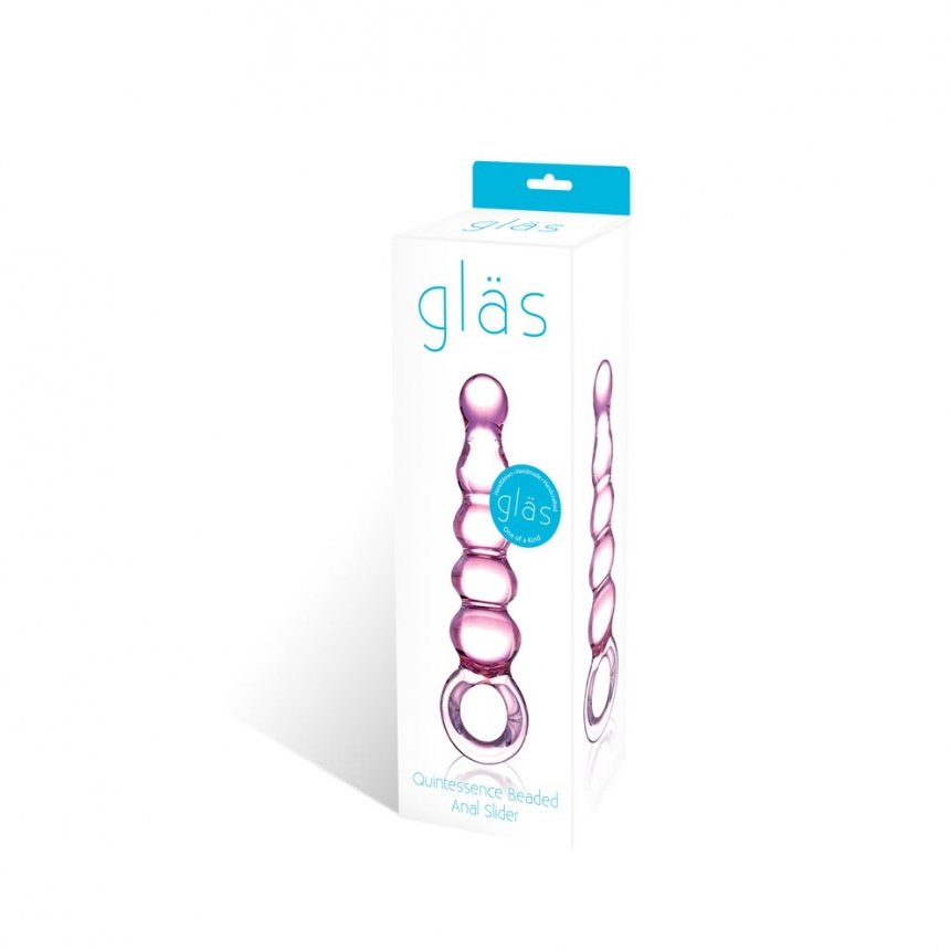 Quintessence Beaded Glass Anal Slider