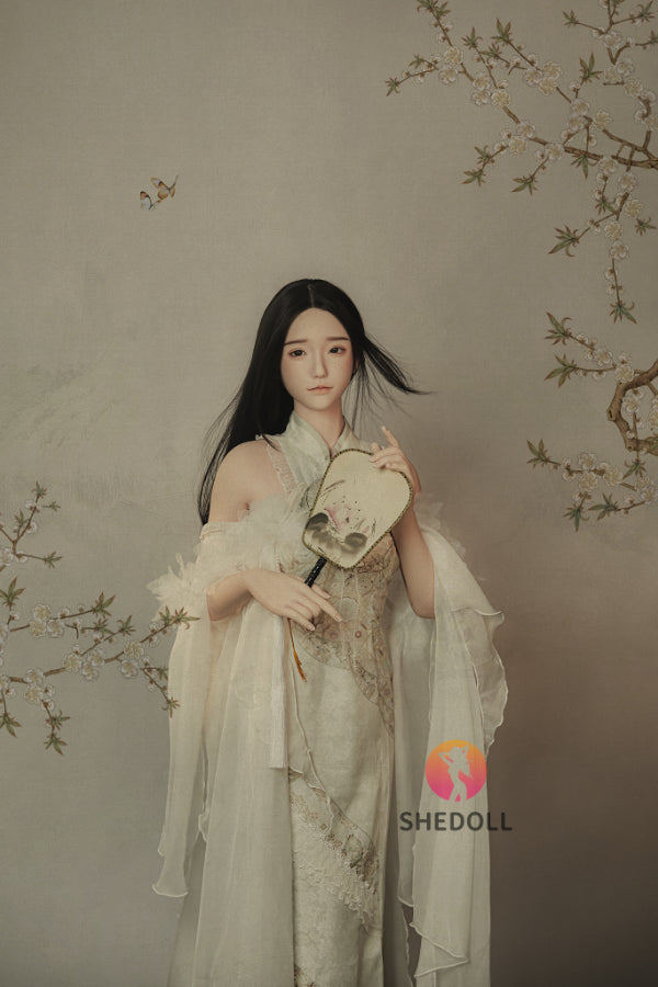 158cm/5ft C-cup Silicone Head Sex Doll - Chulin