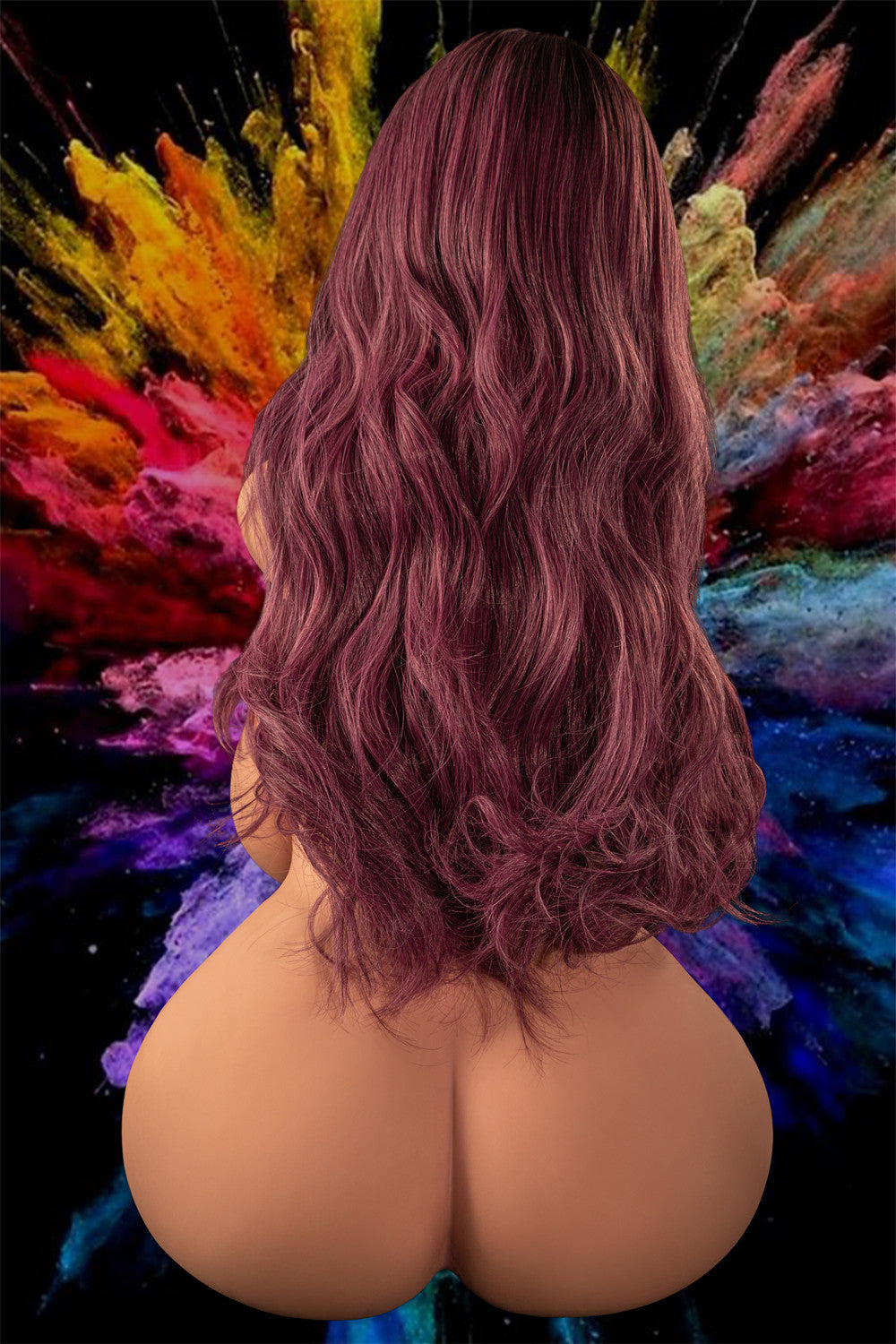 US In Stock - ⭐️CLM Pro⭐️Silicone Head Sex Doll Torso #870 - Fukada Black