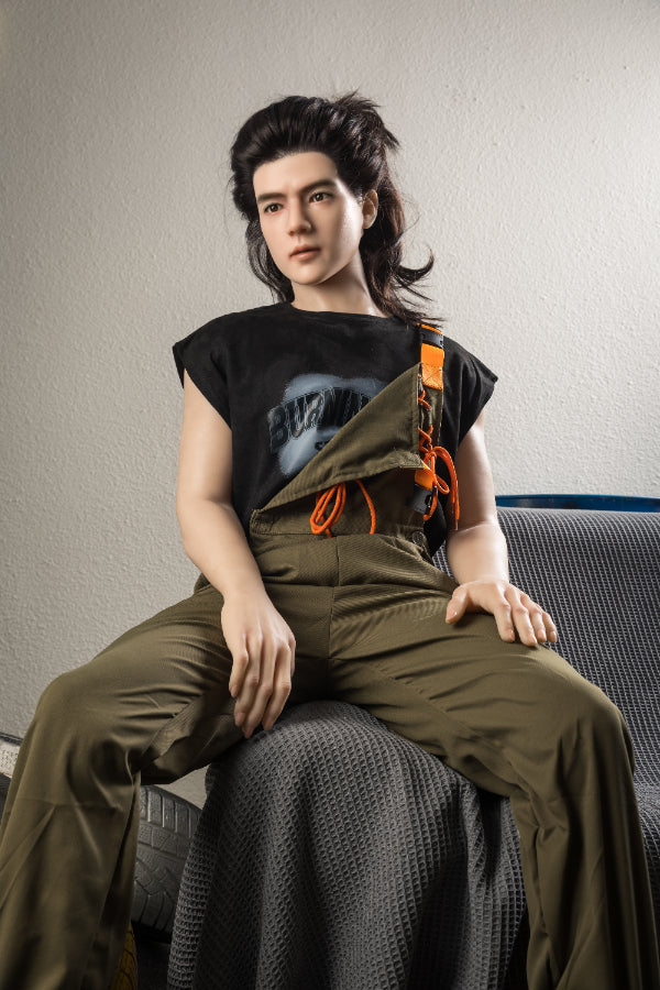 177cm/5ft9 Realistic Male Silicone Sex Doll - HAN
