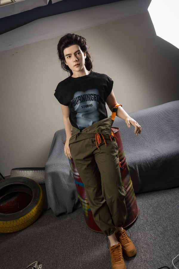 177cm/5ft9 Realistic Male Silicone Sex Doll - HAN