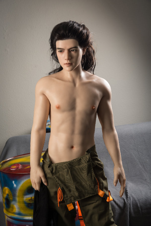 177cm/5ft9 Realistic Male Silicone Sex Doll - HAN
