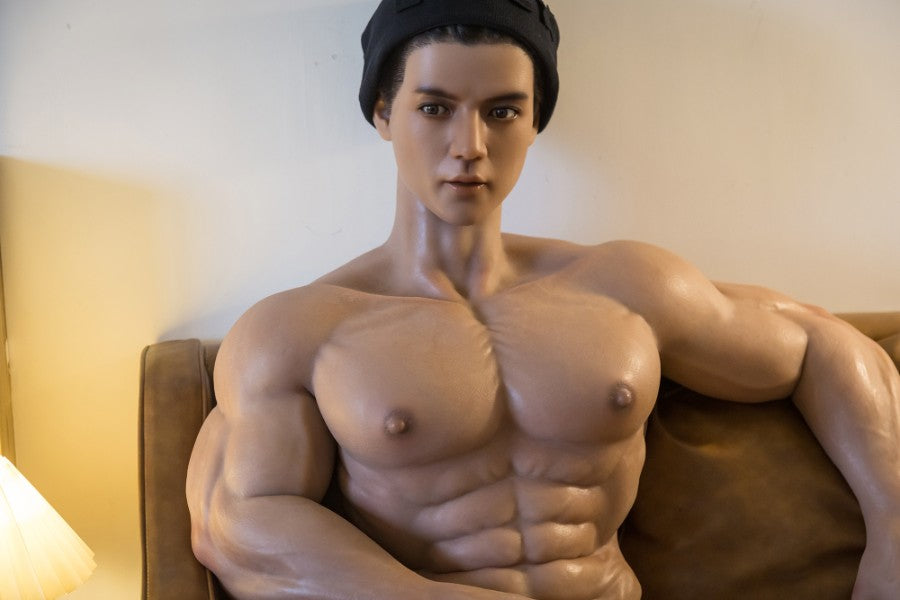 177cm/5ft9 Realistic Male Silicone Sex Doll - Muscle HAN