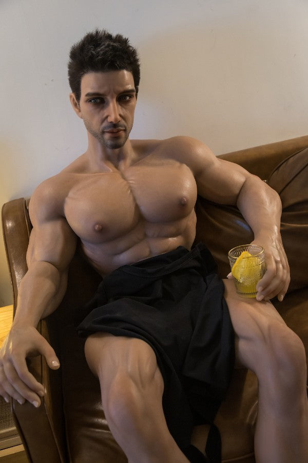 177cm/5ft9 Realistic Male Silicone Sex Doll - Muscle HAN
