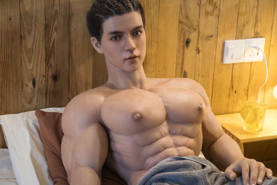 177cm/5ft9 Realistic Male Silicone Sex Doll - Muscle HAN