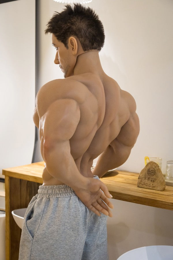 177cm/5ft9 Realistic Male Silicone Sex Doll - Muscle HAN