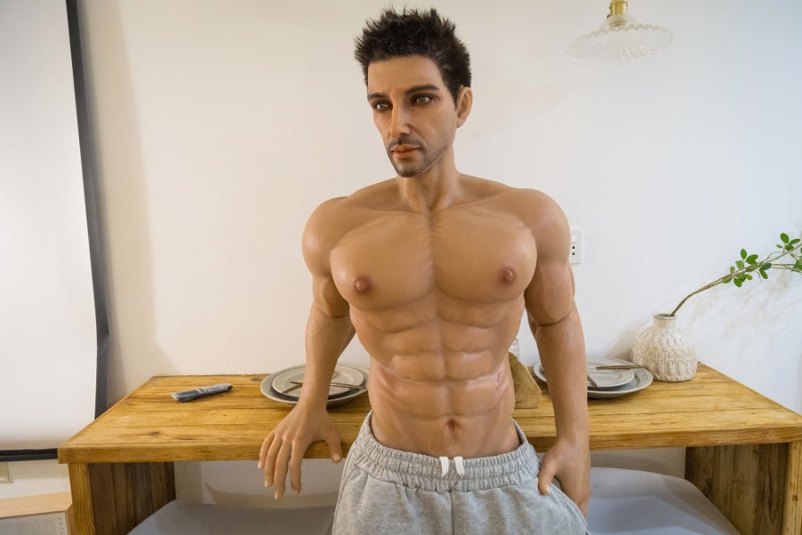 177cm/5ft9 Realistic Male Silicone Sex Doll - Muscle HAN