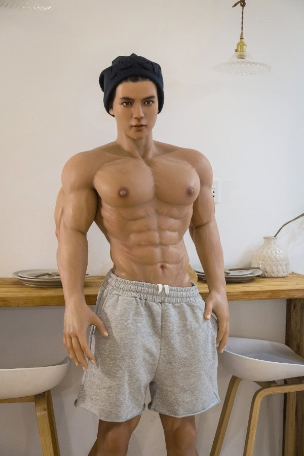 177cm/5ft9 Realistic Male Silicone Sex Doll - Muscle HAN