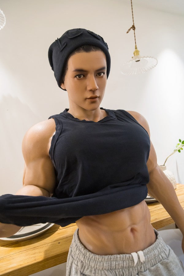 177cm/5ft9 Realistic Male Silicone Sex Doll - Muscle HAN