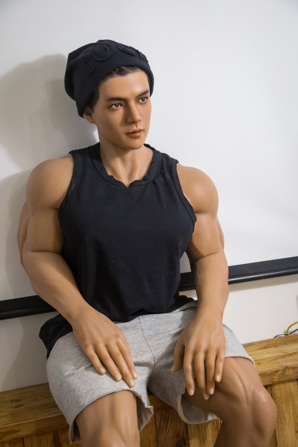 177cm/5ft9 Realistic Male Silicone Sex Doll - Muscle HAN