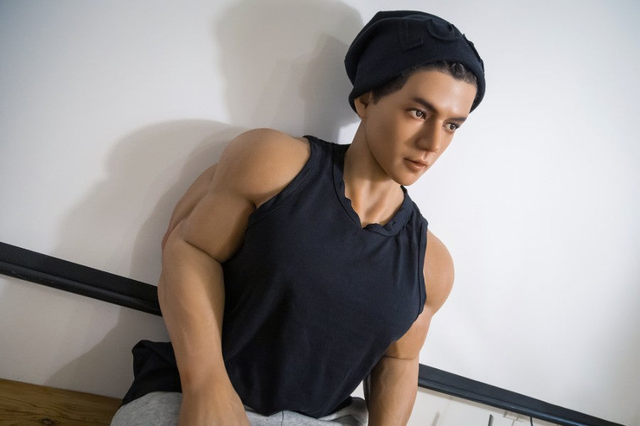 177cm/5ft9 Realistic Male Silicone Sex Doll - Muscle HAN