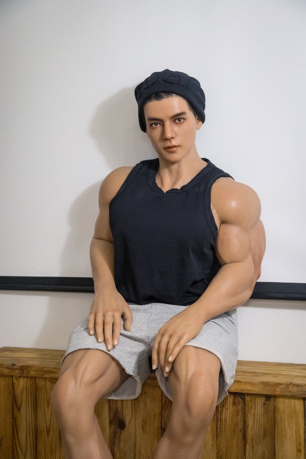 177cm/5ft9 Realistic Male Silicone Sex Doll - Muscle HAN