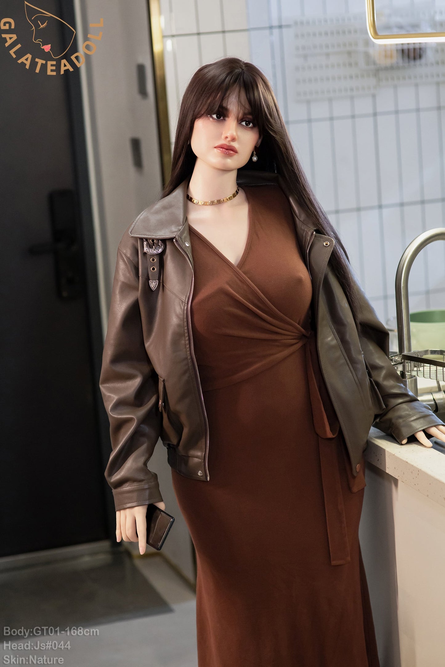 168cm/5ft6 D-cup BDSM Silicone Sex Doll – JS044