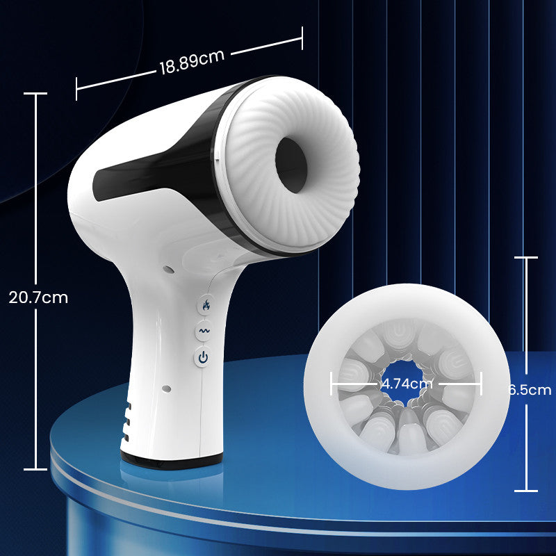 William - Durchs Loch Vibrieren Streicheln Männliche Masturbation Cup