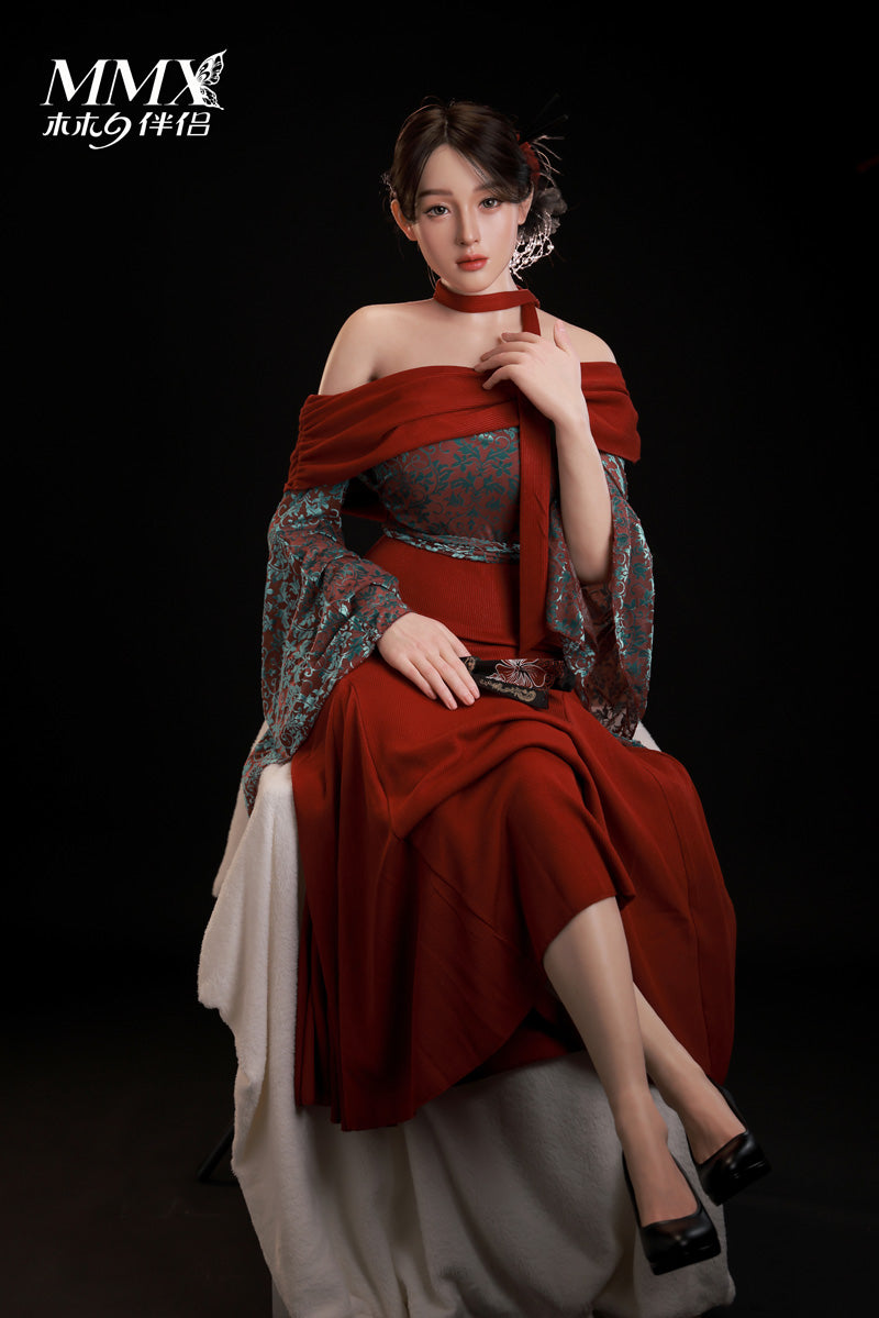 163cm/5ft4 E-Cup Full Silicone Chinese Sex Doll - Mengqi