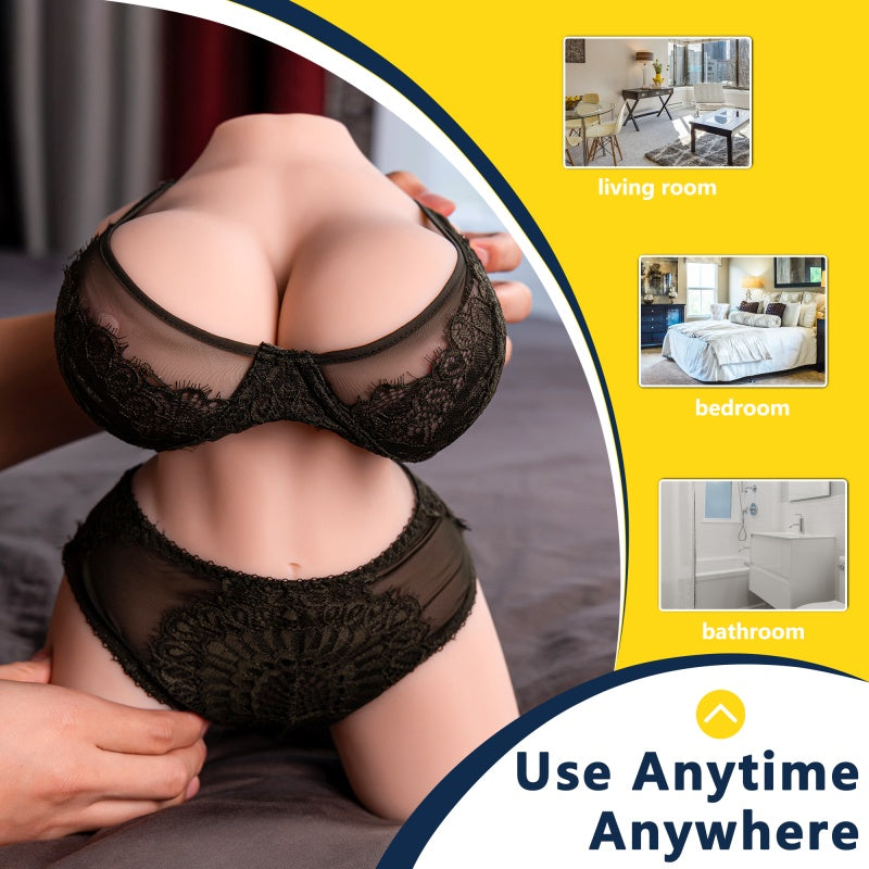 Emma – super restaurierte tragbare halblange Sexpuppe 4 kg