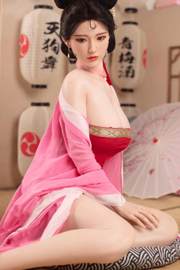 160cm/5ft3 D-cup Silicone Head Sex Doll - A2 Umi