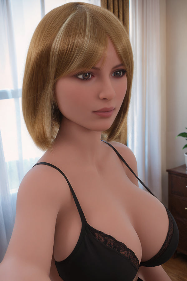 153cm/5ft M-cup Huge Breast TPE Sex Doll #AB18