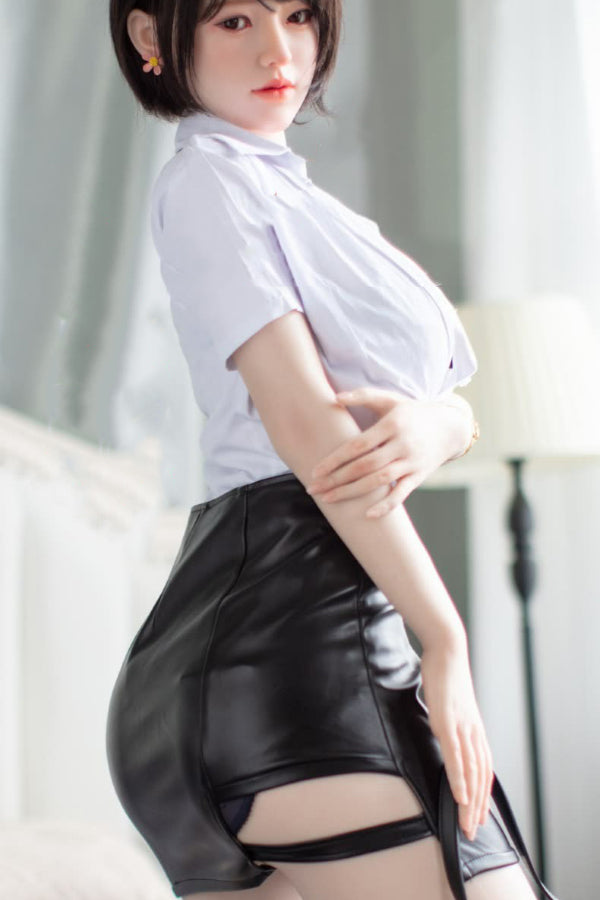 160cm/5ft3 D-cup Japanese Silicone Head Sex Doll - A46 Jo