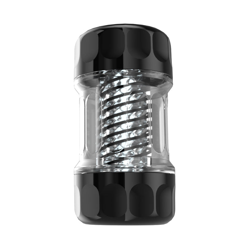 Acmejoy - Galaku  Manual Spiral Suction Male Stroker with Textured Sleeve